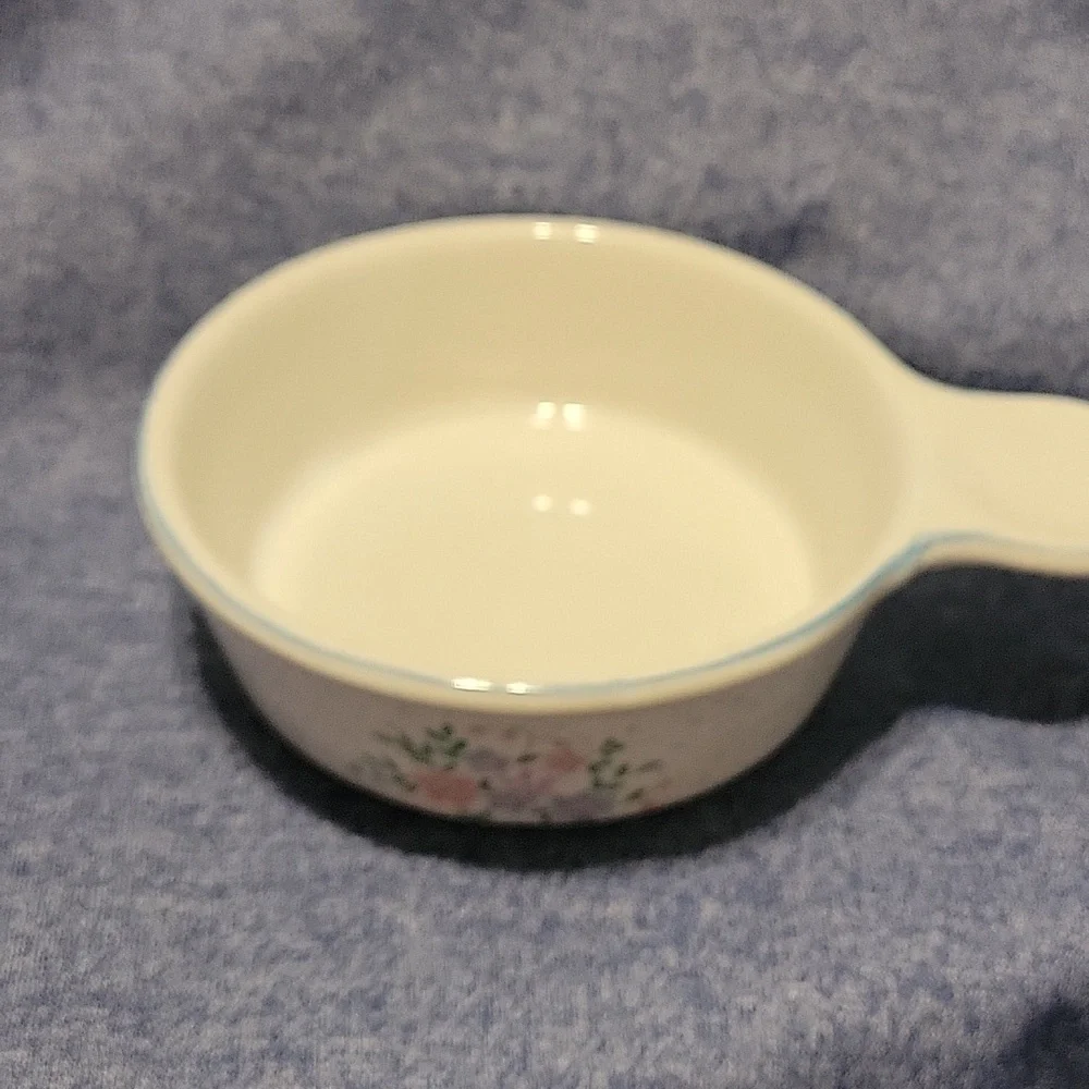 Corningware P-240-B Grab a Bowl & Mount Clements Floral Fantasy pattern bowl set